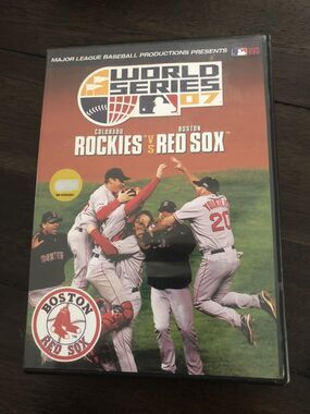 Official 2007 World Series Film DVD MLB Boston Red Sox Colorado Rockies